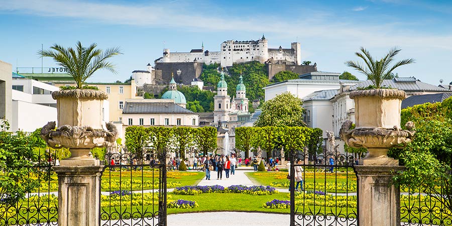 Exploring cultural Salzburg on a guided tour