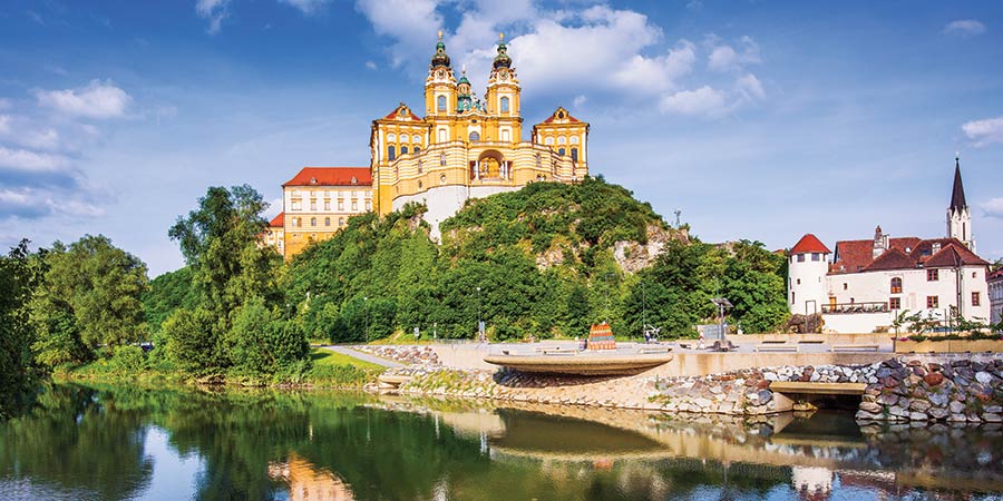 Sailing the scenic Wachau Valley to Melk Abbey